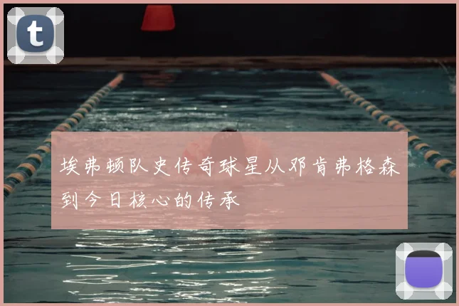 埃弗顿队史传奇球星从邓肯弗格森到今日核心的传承